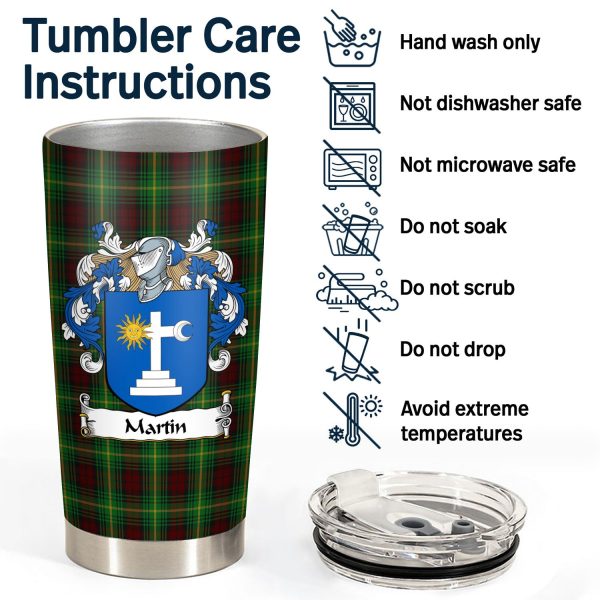 Martin Tartan Crest Tumbler Supply - Image 4