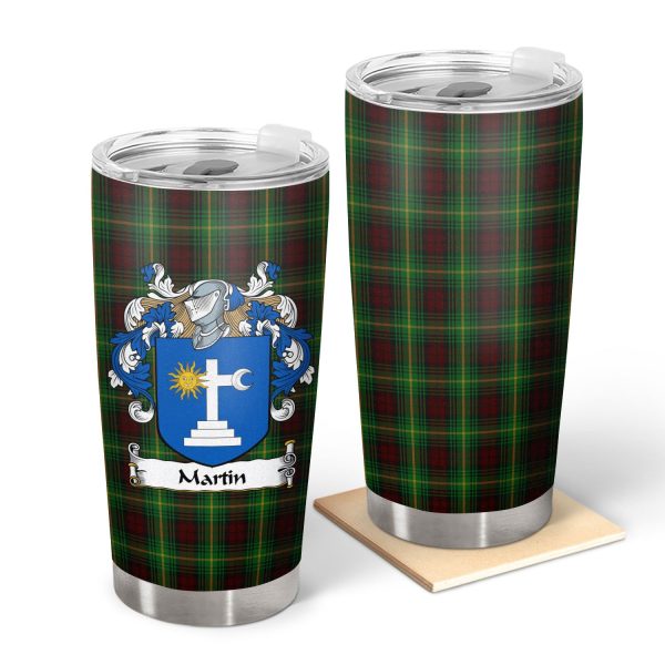 Martin Tartan Crest Tumbler Supply