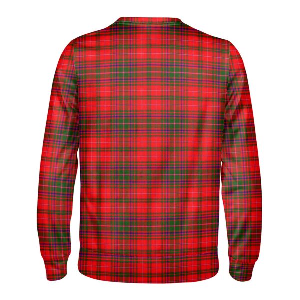 MacDougall Modern Tartan Crest Sweatshirt For Discount - Image 2
