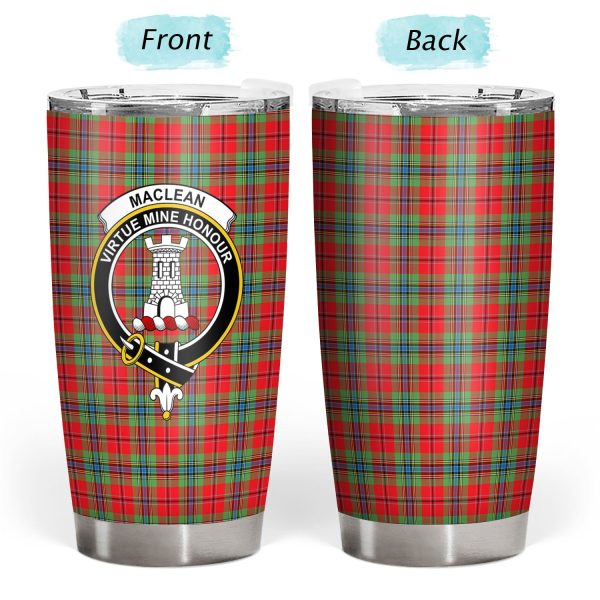 MacLean of Duart Modern Tartan Crest Tumbler Cheap - Image 3