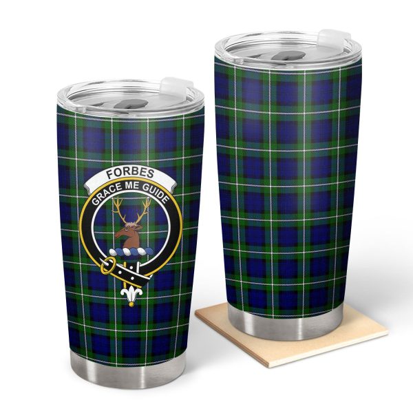 Forbes Modern Tartan Crest Tumbler Supply