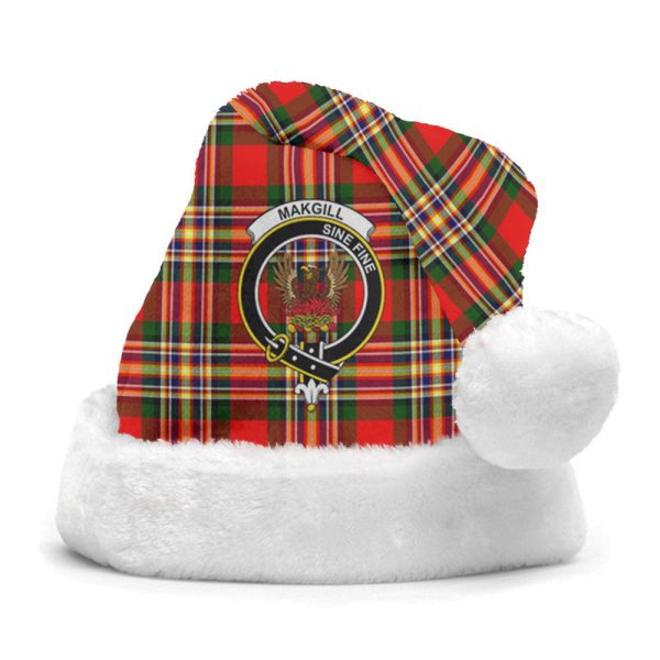 Makgill Tartan Crest Christmas Hat Online
