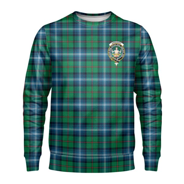 Urquhart Ancient Tartan Crest Sweatshirt Sale