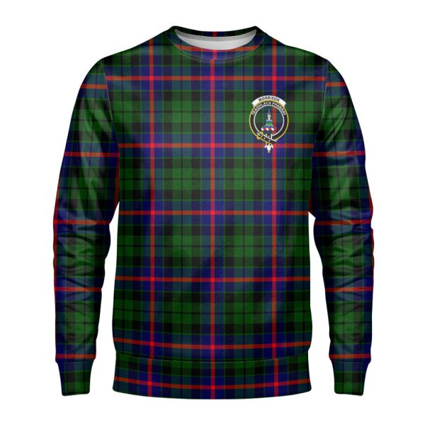 Morrison Modern Tartan Crest Sweatshirt Hot on Sale