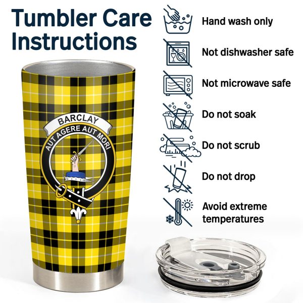 Barclay Dress Modern Tartan Crest Tumbler Supply - Image 4