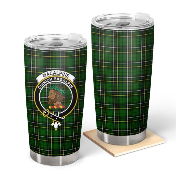 MacAlpine Modern Tartan Crest Tumbler Supply