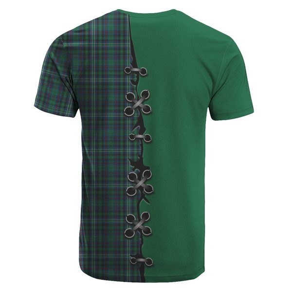 Killen Tartan T-shirt - Lion Rampant And Celtic Thistle Style Fashion - Image 2