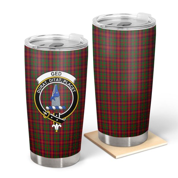 Ged Tartan Crest Tumbler For Cheap