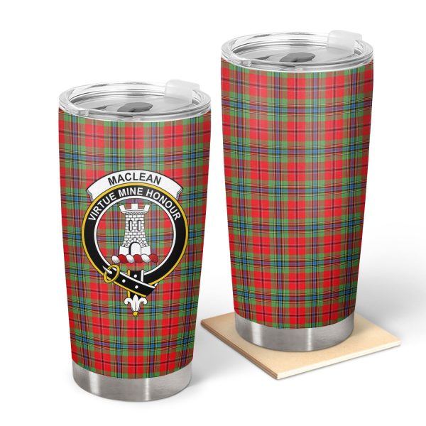 MacLean of Duart Modern Tartan Crest Tumbler Cheap