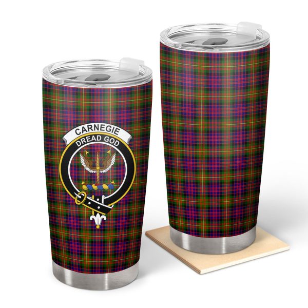 Carnegie Modern Tartan Crest Tumbler For Cheap