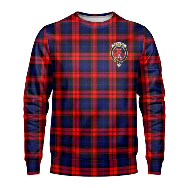 McCracken Tartan Crest Sweatshirt Hot on Sale