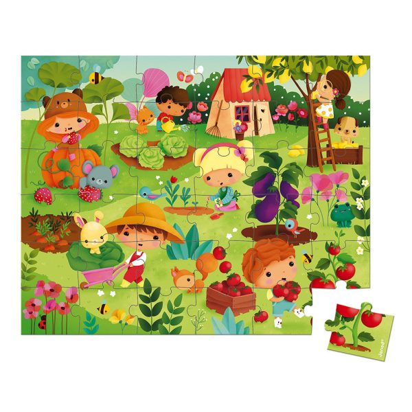 36pc My Garden Suitcase Puzzle For Discount - Image 2